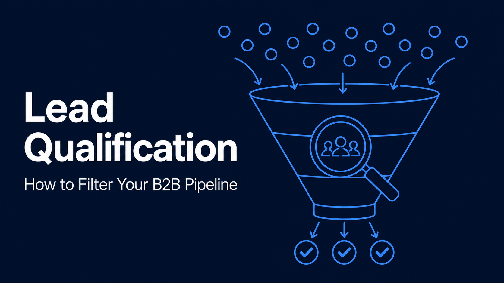Lead Qualification: How to Filter Your B2B Pipeline in 2026