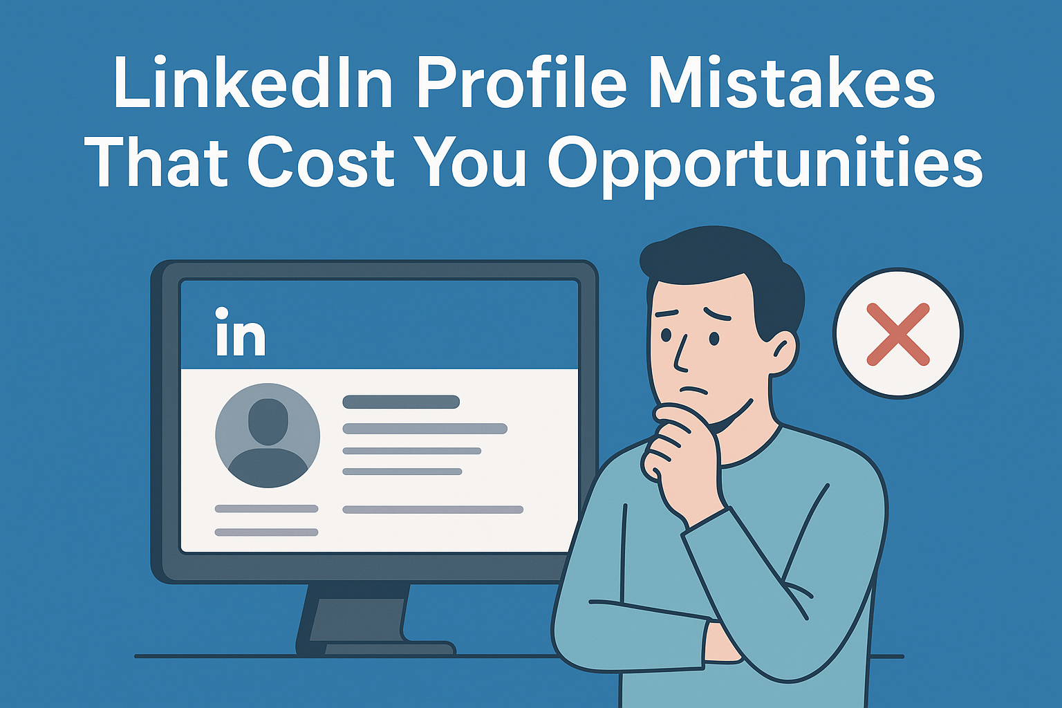 LinkedIn profile mistakes that cost you opportunities